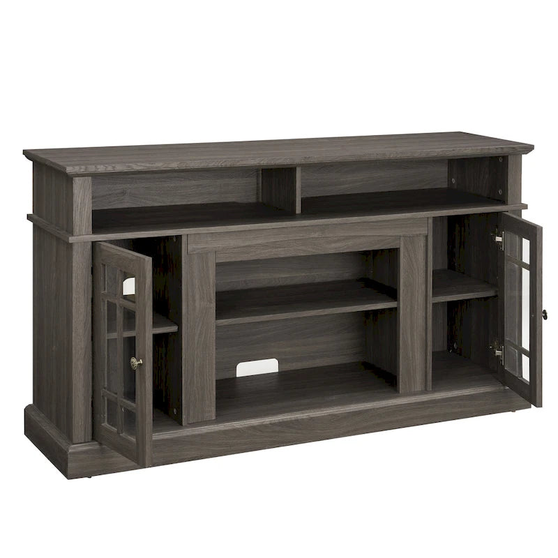 Classic 58.25 TV Stand with Open & Closed Storage for 65 TVs