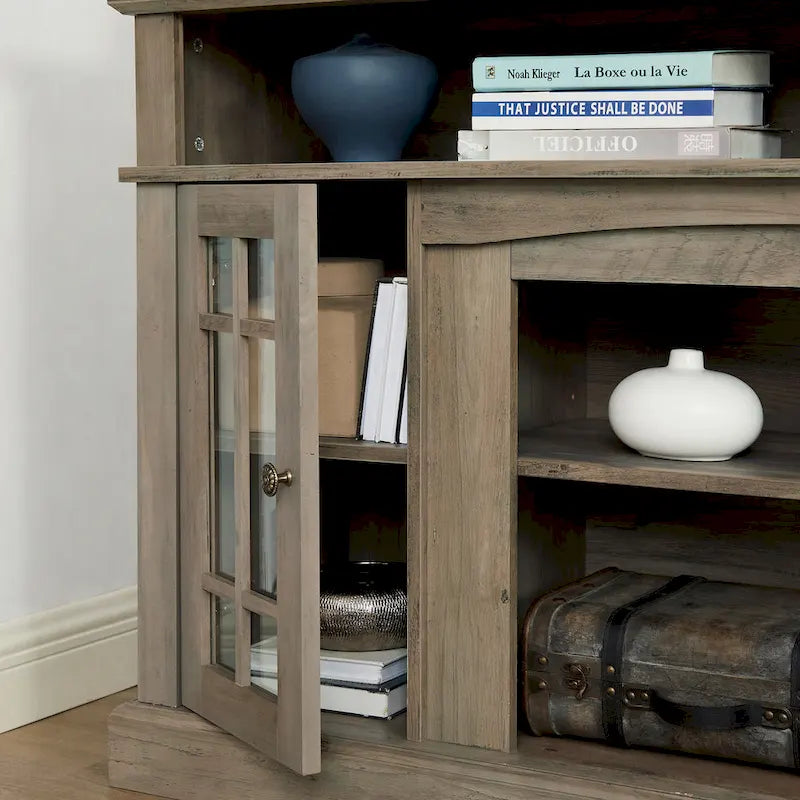 Classic 58.25 TV Stand with Open & Closed Storage for 65 TVs