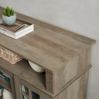 Classic 58.25 TV Stand with Open & Closed Storage for 65 TVs