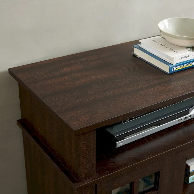 Classic 58.25 TV Stand with Open & Closed Storage for 65 TVs