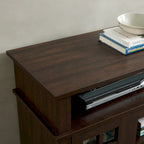 Classic 58.25 TV Stand with Open & Closed Storage for 65 TVs