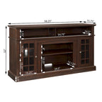Classic 58.25 TV Stand with Open & Closed Storage for 65 TVs
