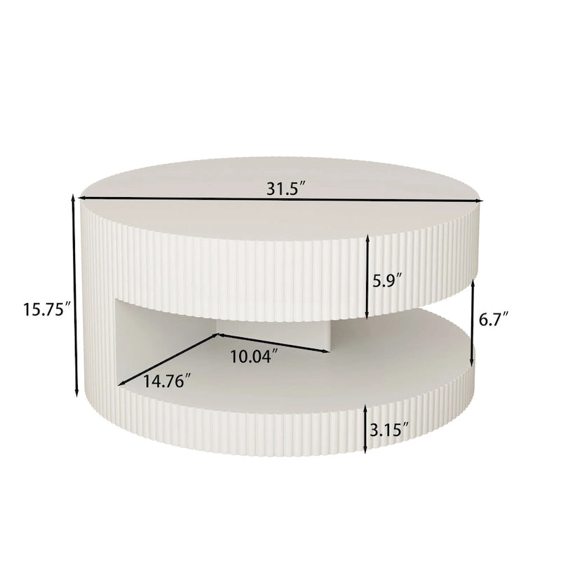 31.5 Round Coffee Table