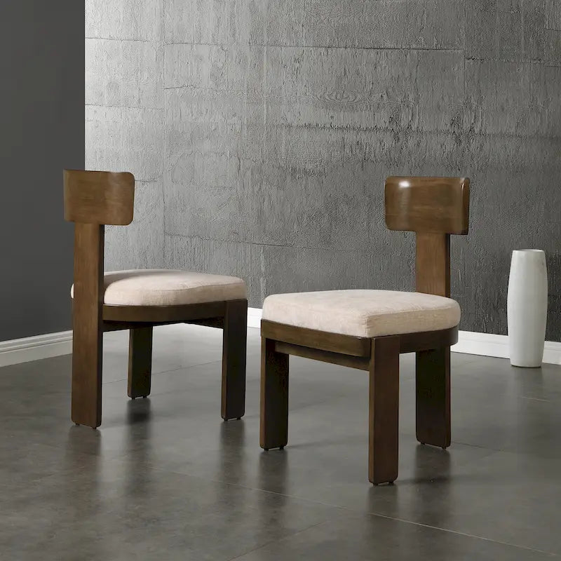 Christopher Knight Home - Oliver Upholstered Dining Chairs, Stylish and Comfortable Seating, Set of 2