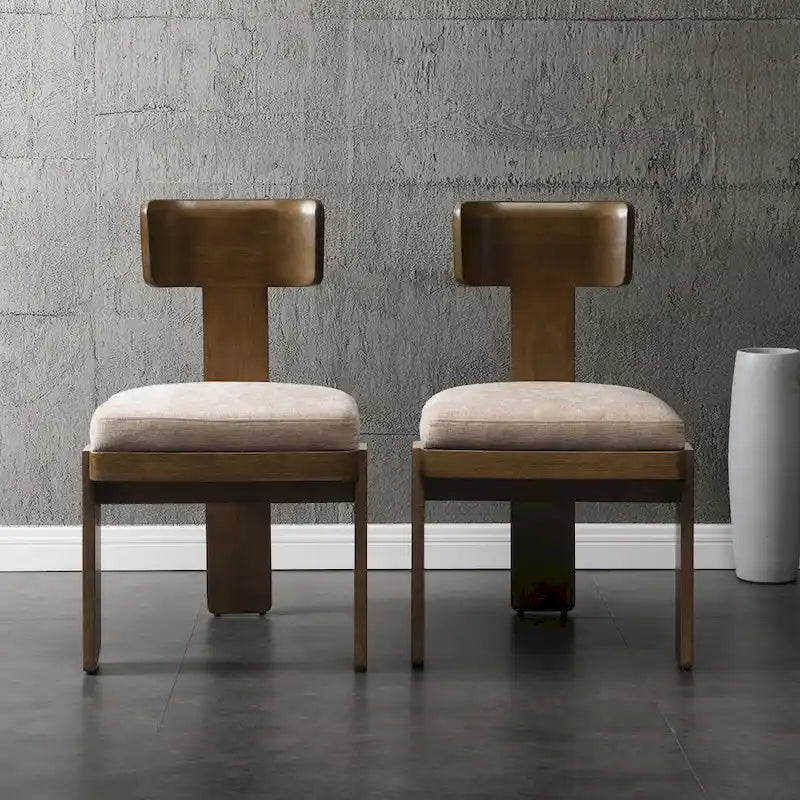 Christopher Knight Home - Oliver Upholstered Dining Chairs, Stylish and Comfortable Seating, Set of 2