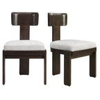 Christopher Knight Home - Oliver Upholstered Dining Chairs, Stylish and Comfortable Seating, Set of 2