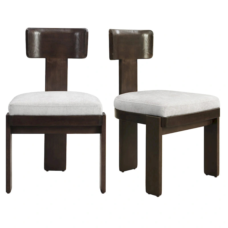 Christopher Knight Home - Oliver Upholstered Dining Chairs, Stylish and Comfortable Seating, Set of 2