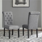 Small Apartment Dining Table and Chairs Set Round Dining Table and Chairs Set with Cross Buck Pedestal Table for Kitchen