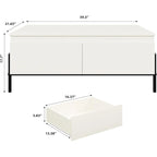 Coffee Table White Center Table Modern Living Room Table