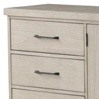Yetaria Modern Farmhouse Natural 60-inch Solid Wood Buffet Sideboard