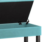 WYNDENHALL Essex 44 inch Wide Transitional Rectangle Ottoman Bench