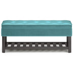 WYNDENHALL Essex 44 inch Wide Transitional Rectangle Ottoman Bench