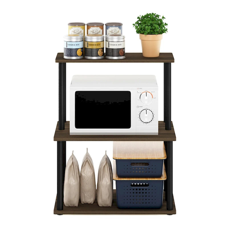 Turn-N-Tube 3-Tier Toolless Kitchen Storage Shelf