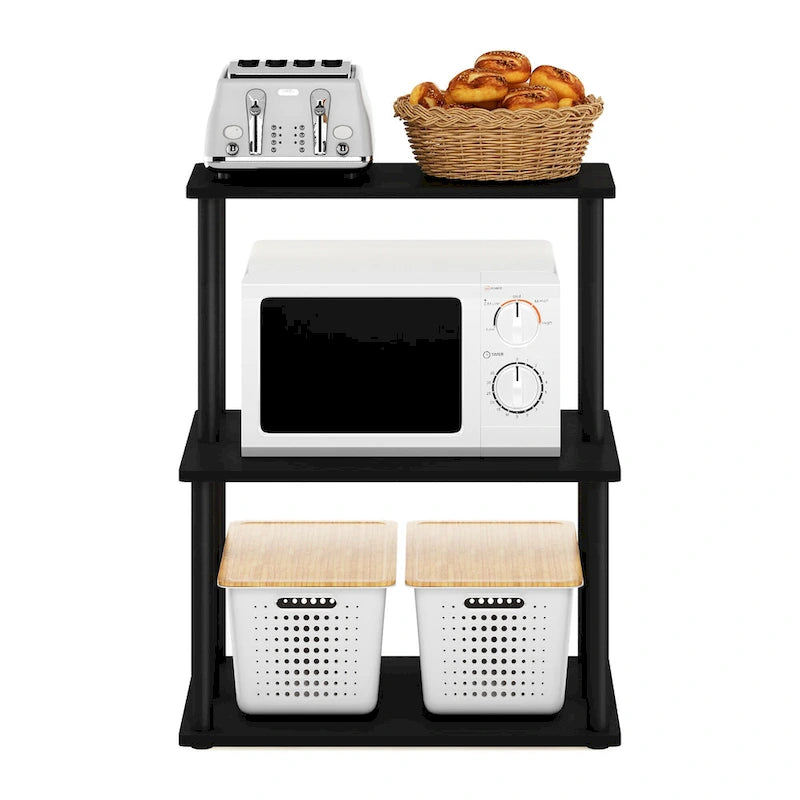Turn-N-Tube 3-Tier Toolless Kitchen Storage Shelf