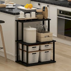 Turn-N-Tube 3-Tier Toolless Kitchen Storage Shelf