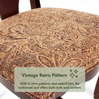Carpia Traditional Wood Dining Chairs (Set of 2)