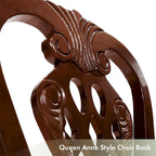 Carpia Traditional Wood Dining Chairs (Set of 2)