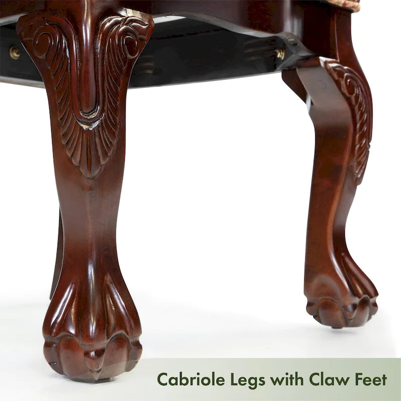 Carpia Traditional Wood Dining Chairs (Set of 2)