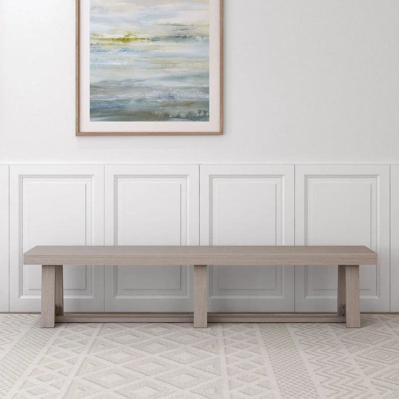 Classic Solid Wood Dining Bench - 86