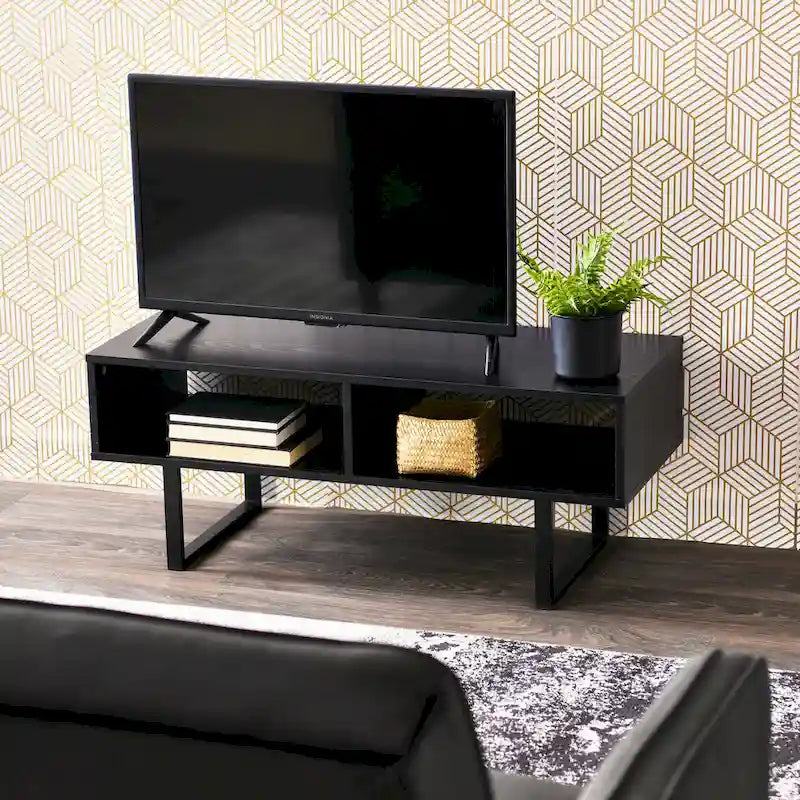 Rectangular TV Stand Coffee Table and Storage - 15.8L x 39.4W x 15.8H