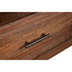 Origins by Alpine Trinidad Wood TV Console, Toffee (Brown)