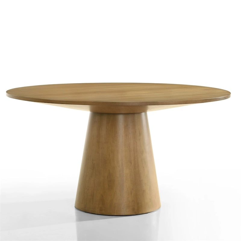 59 Contemporary Round Dining Table - N/A