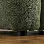 64.96 length ,35.83 deepth ,human body structure for USA people, marshmallow sofa,boucle sofa ,2 seater, BEIGE BOUCLE