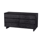 Wood Panel 6 Drawer Dresser
