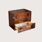 Mid Century Decorative Combinable multifunctional wooden cabinets, 1~4 Pieces