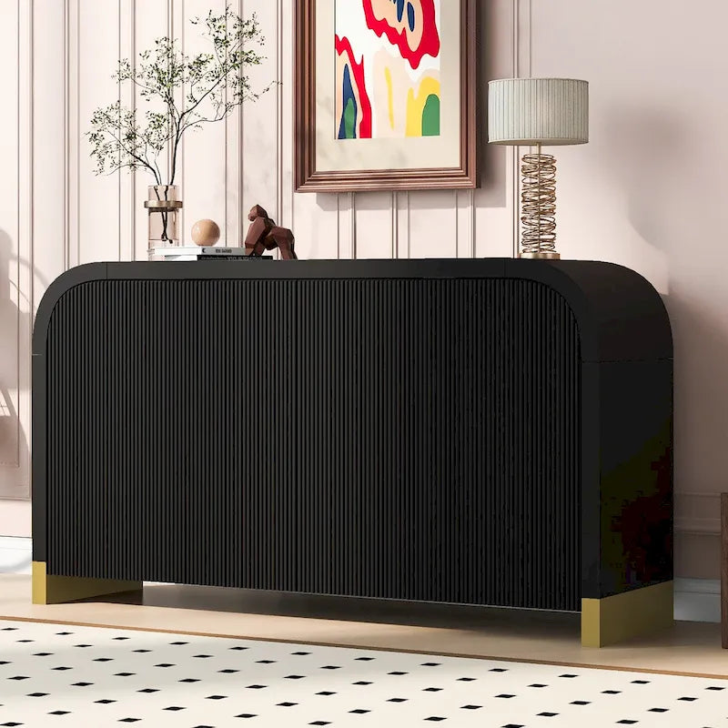 Cabinet with Adjustable Shelves,for Study,Living Room and Entrance