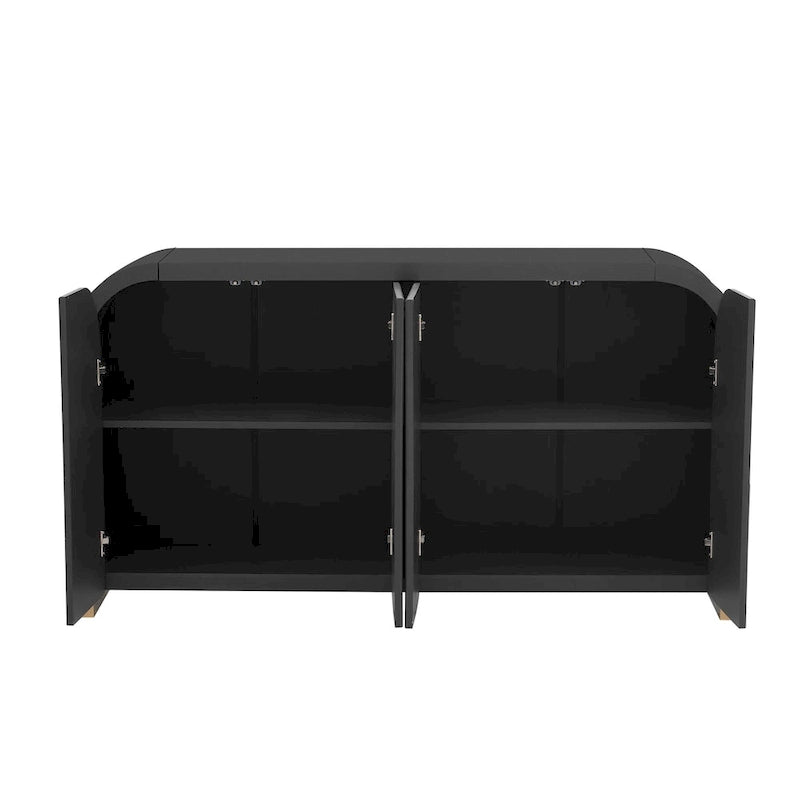 Cabinet with Adjustable Shelves,for Study,Living Room and Entrance