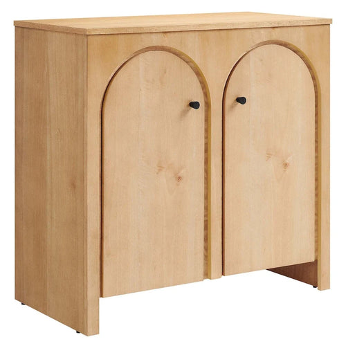 2-Door Arched Door Storage Cabinet