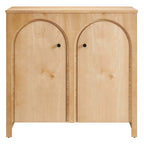 2-Door Arched Door Storage Cabinet