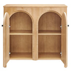 2-Door Arched Door Storage Cabinet