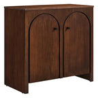 2-Door Arched Door Storage Cabinet