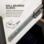 Seabliss Glam Solid Wood 9-Drawer Double Dresser