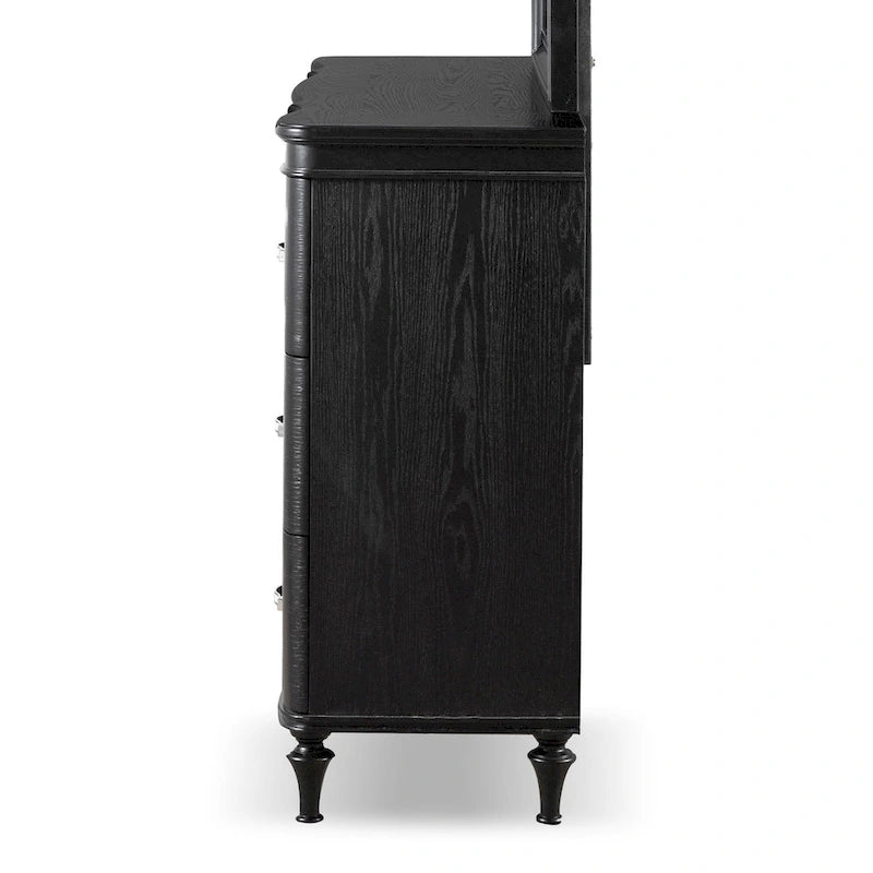 Seabliss Glam Solid Wood 9-Drawer Double Dresser