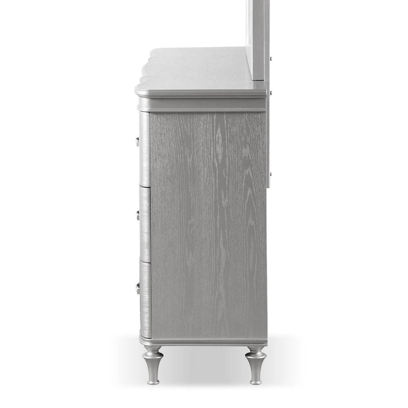 Seabliss Glam Solid Wood 9-Drawer Double Dresser